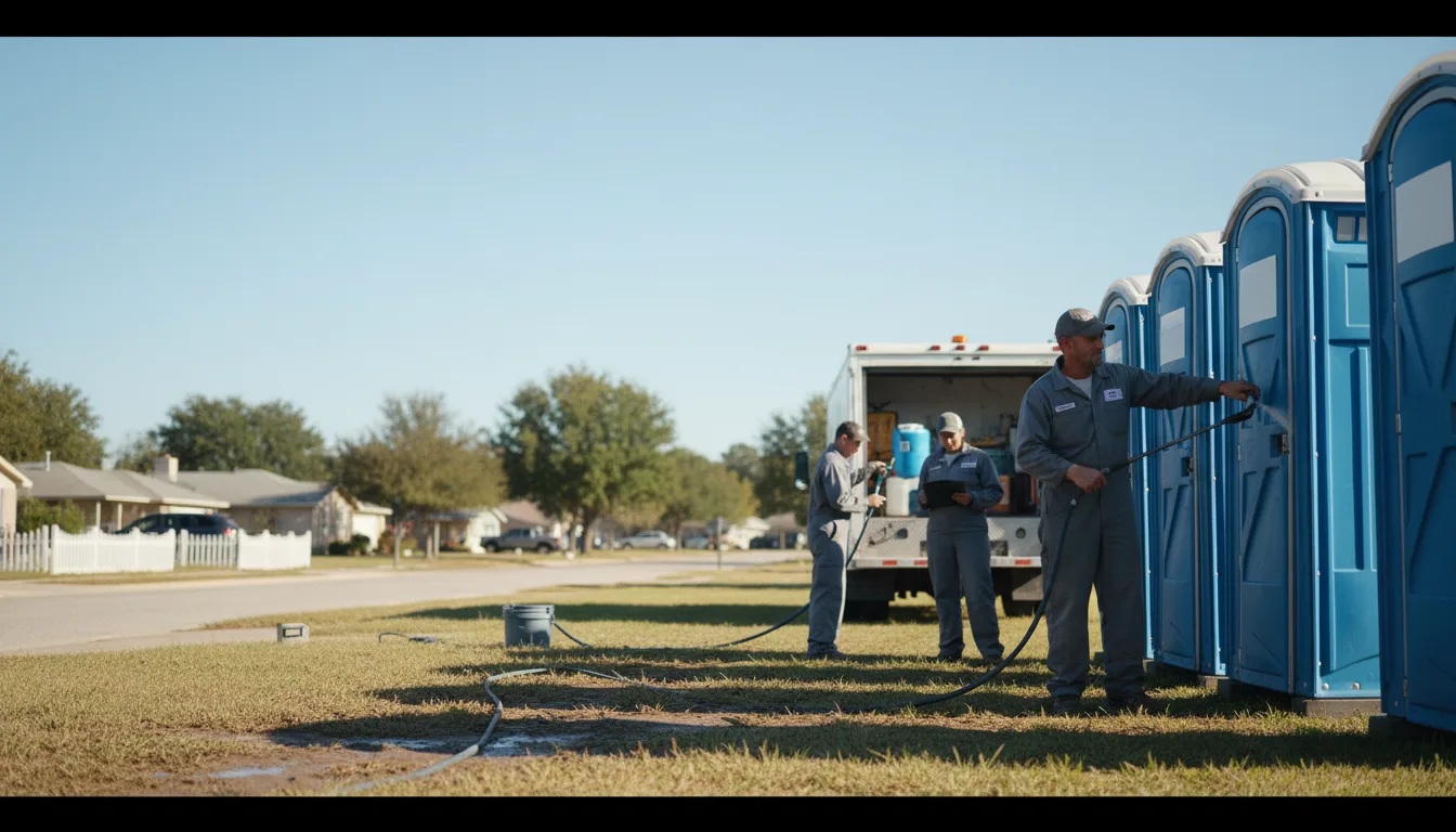 Long-Term Portable Toilet Rental in Covington, TX near me